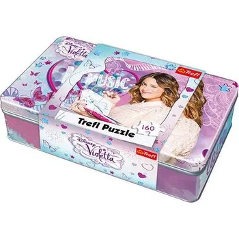 Puzzle Trefl Puzzle 53001 - Violetta - 160 dílků plechová krabička