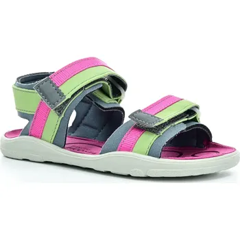 Dívčí sandály Ricosta Sydney Avocado/Grau/Pink barefoot sandály Velikost boty (EU): 29, Vnitřní délka boty: 190, Vnitřní šířka boty: 70