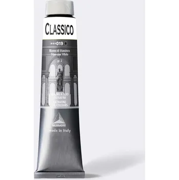 Olejová barva Olejová barva Maimeri Classico oil 200 ml - 019 Běloba titanovo zinková