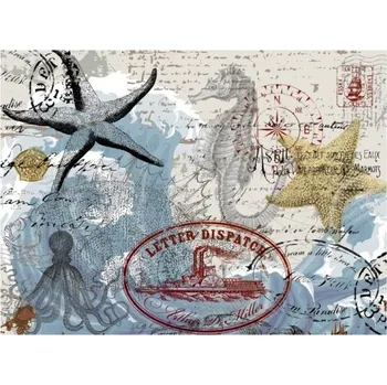 Umělecký papír Rýžový papír A4 - Mořská hvězdice