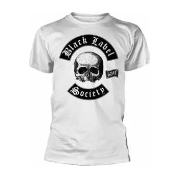 Pánské tričko Merch Black Label Society: Tričko Skull Logo Black Label Society (white) M 2019