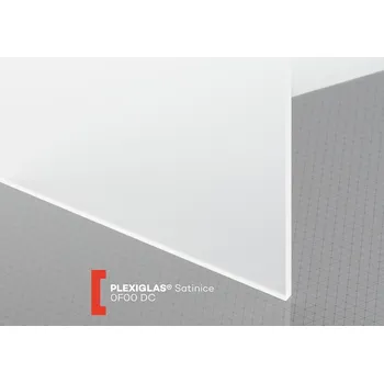 půdní výlez Röhm Pískované plexisklo Plexiglas Satinice 15mm čirý 0F00 DC (crystal) 1520 x 2030 mm