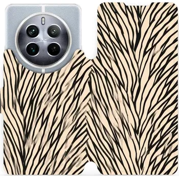 Pouzdro na mobilní telefon Flipové pouzdro Mobiwear - Realme 12 Pro Plus 5G - VA52S V koruně stromu (Knížkové flip pouzdro, obal, kryt na mobil Realme 12 Pro Plus 5G - VA52S V koruně stromu, materiál Umělá kůže + TPU - ochrana 360°, stojánek, silikonová vanička, magnetické zavírání