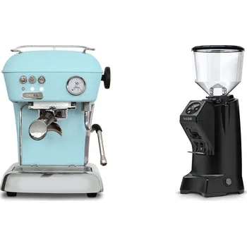 Kávovar Ascaso Dream ONE, Kid Blue + Eureka Nadir 65 Touch, black