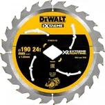 Pilový kotouč 190mm, 24 zubů pro aku pily DeWALT DT40270