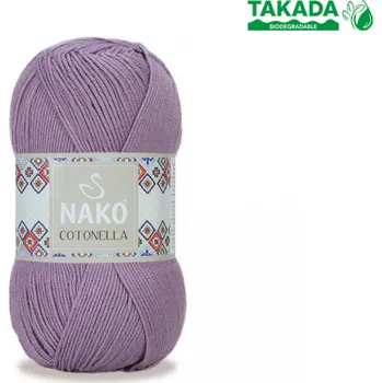Příze Nako Cotonella Barva: fialová světlá - 5118
