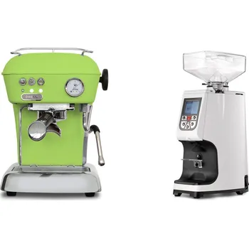 Kávovar Ascaso Dream ONE, Fresh Pistachio + Eureka Atom 60, white