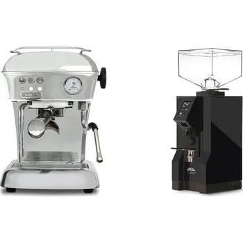 Kávovar Ascaso Dream ONE, leštěný hliník + Eureka Mignon Turbo, BL black