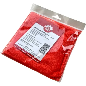 Rotweiss Lešticí utěrka z mikrovlákna 40x40cm červená 400 x 400 mm