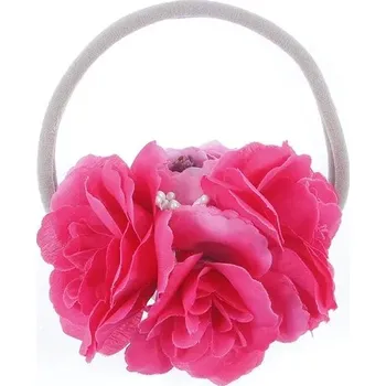 Ozdoba do vlasů Elastická čelenka do vlasů | ozdoba do vlasů s květinami - 29