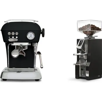 Kávovar Ascaso Dream ONE, Dark Black + Eureka Mignon Libra, CR black