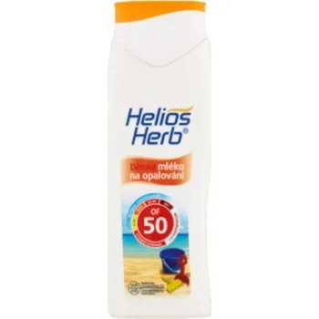 Přípravek na opalování Helios Herb Dětské mléko na opalování OF 50 200ml