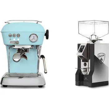 Kávovar Ascaso Dream ONE, Kid Blue + Eureka Mignon Specialita, NX black