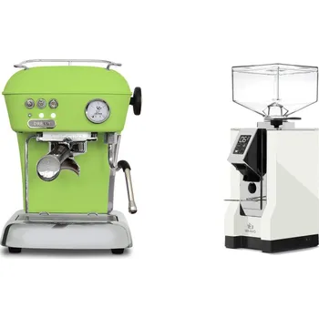 Kávovar Ascaso Dream ONE, Fresh Pistachio + Eureka Mignon Bravo, CR…