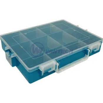 VISIBOX prázdný XL tyrkysová/transparentní