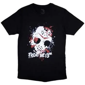 Merch Friday The 13th: Friday The 13th Unisex T-shirt: Jason Blood Splat (xx-large) XXL
