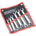 Polootevřené klíče pro brzdové potrubí | 6ks | 8-19mm, Matabro MB-BRA02