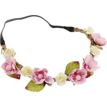 Ozdoba do vlasů Elastická čelenka do vlasů | ozdoba do vlasů s květinami - 14