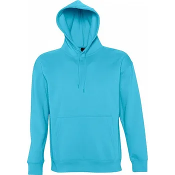 Pánská mikina Sol's Unisex klokanka Slam s vegan certifikací, směs 50 % bavlna, 50 % polyester Barva: modrá tyrkysová, Velikost: L L420