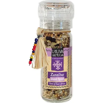 Koření Ukuva Mlýnek s kořením Zanzibar z Jižní Afriky, 60 g
