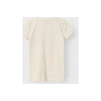 Pánské tričko NAME IT T-Shirt Fedora 13228633 Béžová Regular Fit 104