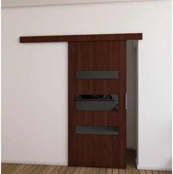 Interiérové dveře Posuvné dveře STANDART D90, Wenge