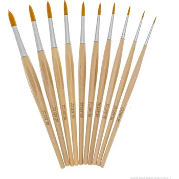 Umělecký štětec da Vinci Jemný kulatý syntetický štětec "JUNIOR" Velikost: 8