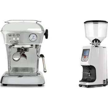 Kávovar Ascaso Dream ONE, leštěný hliník + Eureka Atom Specialty 65,…
