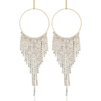 Náušnice Flamenco Mystique Umělé Náušnice Antialergické, Délka 10.3 cm, Šířka 3 cm