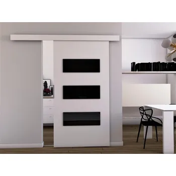 Interiérové dveře Posuvné dveře STANDART E100, Bílá