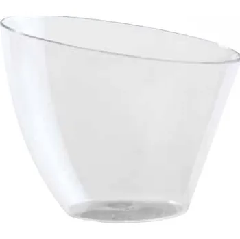 Jednorázové nádobí Plastový kelímek na dezerty Vela 140 ml