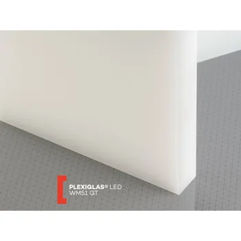 Plexisklo Röhm Plexisklo Plexiglas LED 30mm opál WM51 500 x 1000 mm