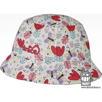 Klobouk Funkční letní klobouk Dráče - Florida 36, bílá, louka Barva: Bílá, Velikost: 46-48