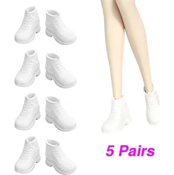 Botičky pro panenku Barbie - 5 párů (30 cm) Barva: 5 párů bot B