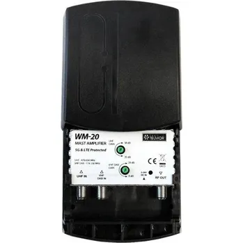 Anténní zesilovač Stožárový zesilovač Telmor WM-20 UHF VHF