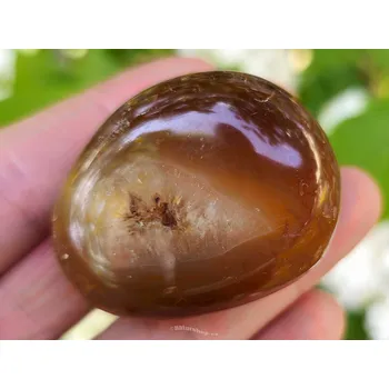 Přírodní kámen Karneol s dutinkou z Madagaskaru 81g