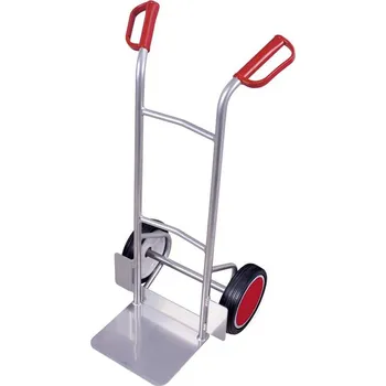 Rudl Rudl VARIOfit, hliníkový, nosnost 150 kg, lopata 320 x 250 mm, kola z plné gumy