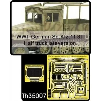 Plastikový model AFV Club 1/35 WWII German Sd. Kfz.11 3T Half Track late etching