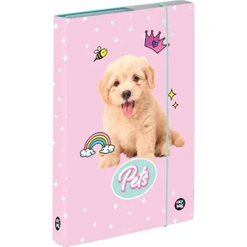 desky na sešit Školní box na sešity, A4, Mazlíčci