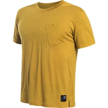 Sensor Merino air Relax Fit Traveller KR pánské mustard S