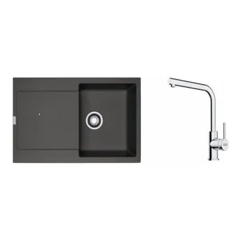 Granitový dřez Franke SET G259 - MRG 611 šedá břidlice + FS 3230.031 + ZÁRUKA 5 LET ZDARMA