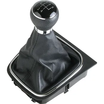 Hlavice řadící páky s manžetou a rámečkem VOLKSWAGEN JETTA/GOLF Kombi (1K5/1KM) 5 rychlostí | NTY | GZB-VW-010