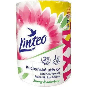 Utěrka LINTEO Kuchyňské utěrky XXL 2-vrstvé 1x50 m