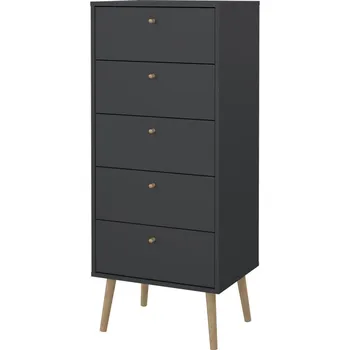 Předsíňová stěna Nábytek PEGAS s.r.o. Komoda BOAZ 128, Šedá