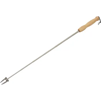 Grilovací nářadí Kinetic Grill Stick G212-OS-054 teleskopická vidlice 80 cm dřevo/nerez