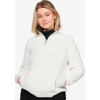 Pánský svetr INESIS Dámský golfový svetr MW500 větruodolný L BÍLÁ