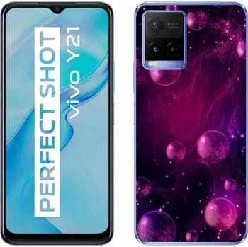 Pouzdro na mobilní telefon Gelový kryt mmCase na Vivo Y21/Y21s/Y33s - abstrakt 22