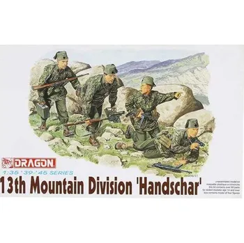 Plastikový model Model Kit figurky 6067 - 13th MOUNTAIN TROOP HANDSCHAR (1:35)