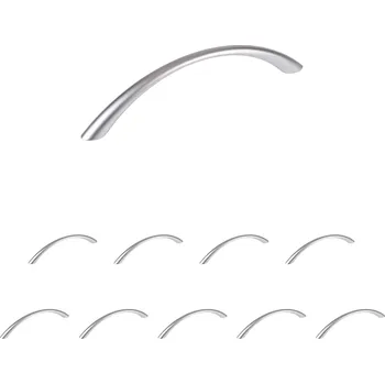 Nábytkové kování Walteco Nábytková úchytka Gitka rozteč 96mm, matný chrom Množství: 10 ks