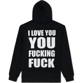 Pánská mikina MIKINA RIPNDIP ILY FUCKIN FUCK HOODIE - černá - M + při osobním odběru 2 241 Kč